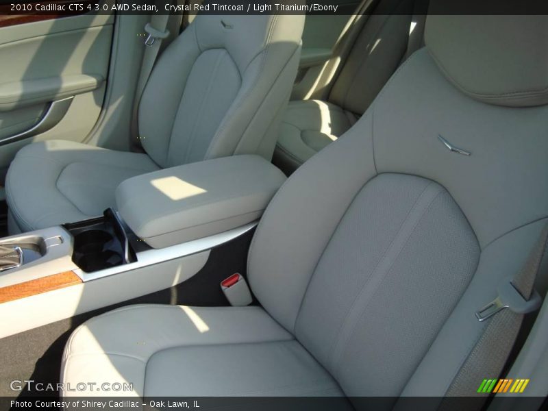 Crystal Red Tintcoat / Light Titanium/Ebony 2010 Cadillac CTS 4 3.0 AWD Sedan