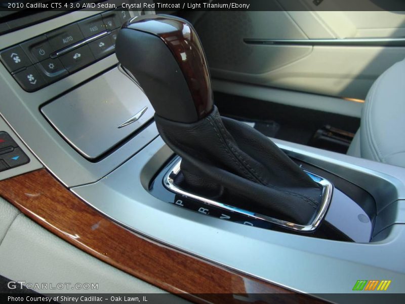 Crystal Red Tintcoat / Light Titanium/Ebony 2010 Cadillac CTS 4 3.0 AWD Sedan