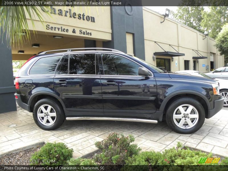 Magic Blue Metallic / Taupe/Light Taupe 2006 Volvo XC90 2.5T AWD