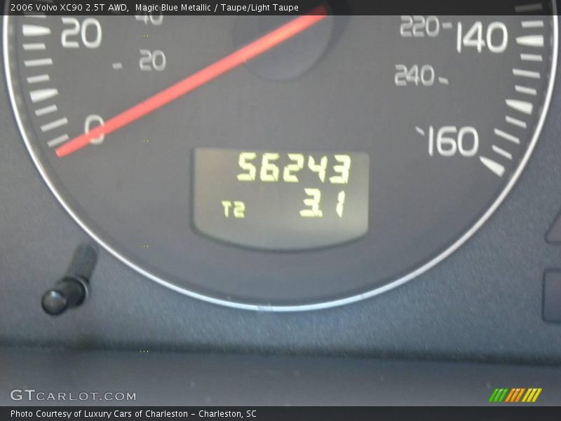 Magic Blue Metallic / Taupe/Light Taupe 2006 Volvo XC90 2.5T AWD