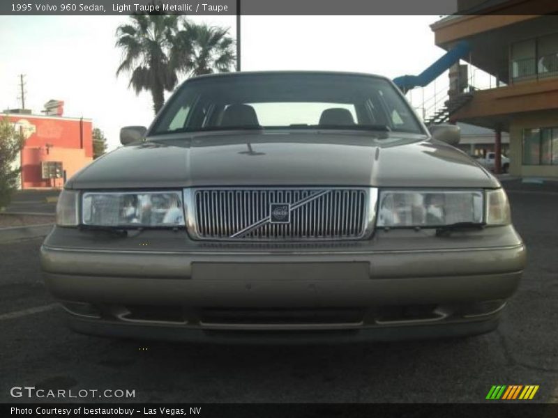 Light Taupe Metallic / Taupe 1995 Volvo 960 Sedan