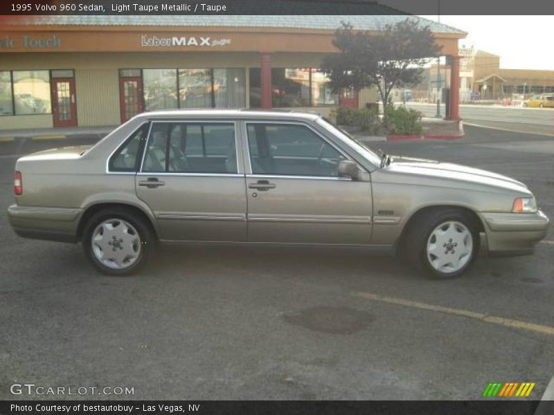 Light Taupe Metallic / Taupe 1995 Volvo 960 Sedan