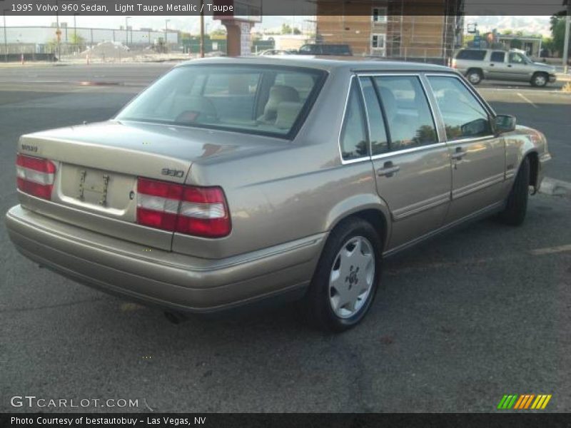 Light Taupe Metallic / Taupe 1995 Volvo 960 Sedan