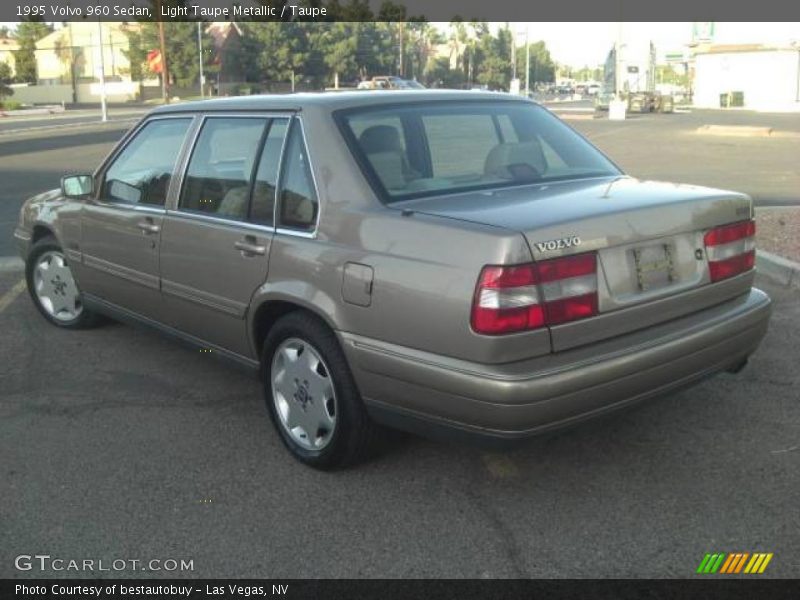 Light Taupe Metallic / Taupe 1995 Volvo 960 Sedan