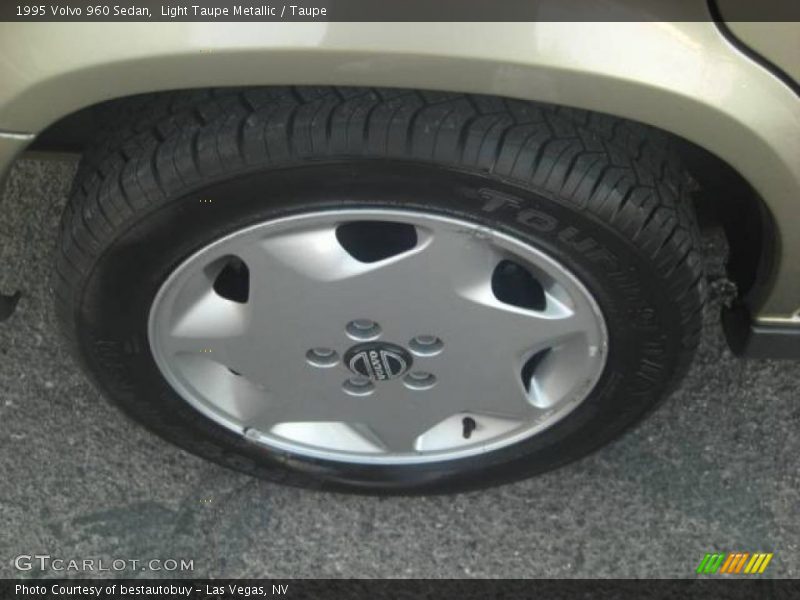 Light Taupe Metallic / Taupe 1995 Volvo 960 Sedan