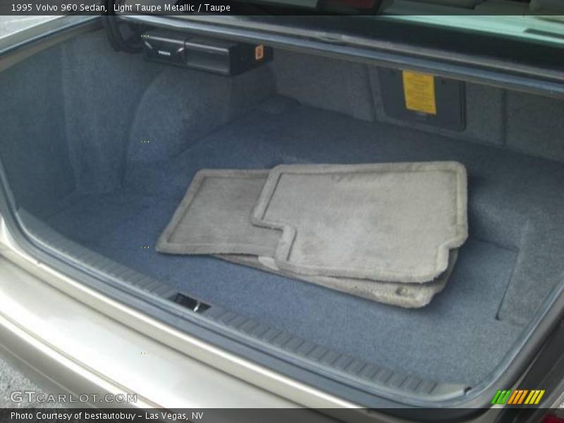Light Taupe Metallic / Taupe 1995 Volvo 960 Sedan