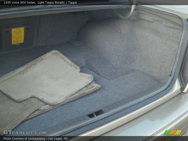 Light Taupe Metallic / Taupe 1995 Volvo 960 Sedan