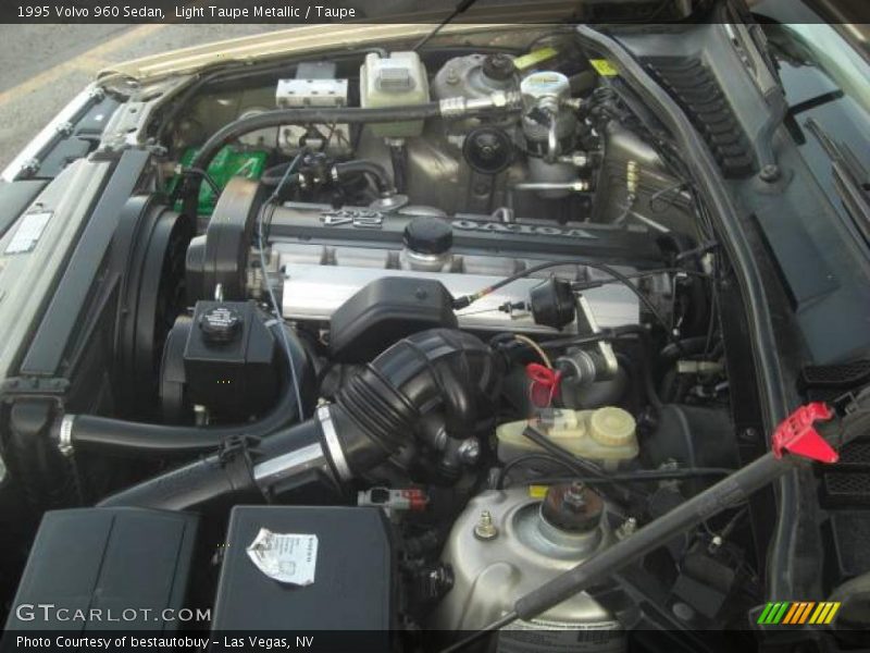 Light Taupe Metallic / Taupe 1995 Volvo 960 Sedan