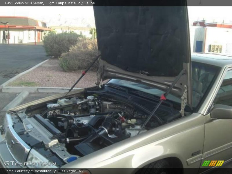 Light Taupe Metallic / Taupe 1995 Volvo 960 Sedan