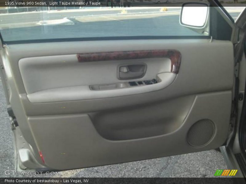 Light Taupe Metallic / Taupe 1995 Volvo 960 Sedan