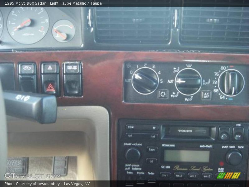 Light Taupe Metallic / Taupe 1995 Volvo 960 Sedan
