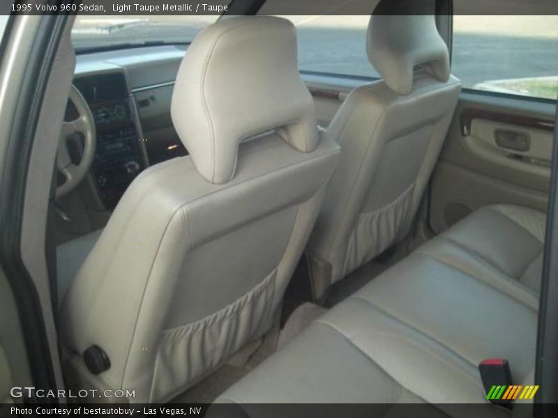 Light Taupe Metallic / Taupe 1995 Volvo 960 Sedan
