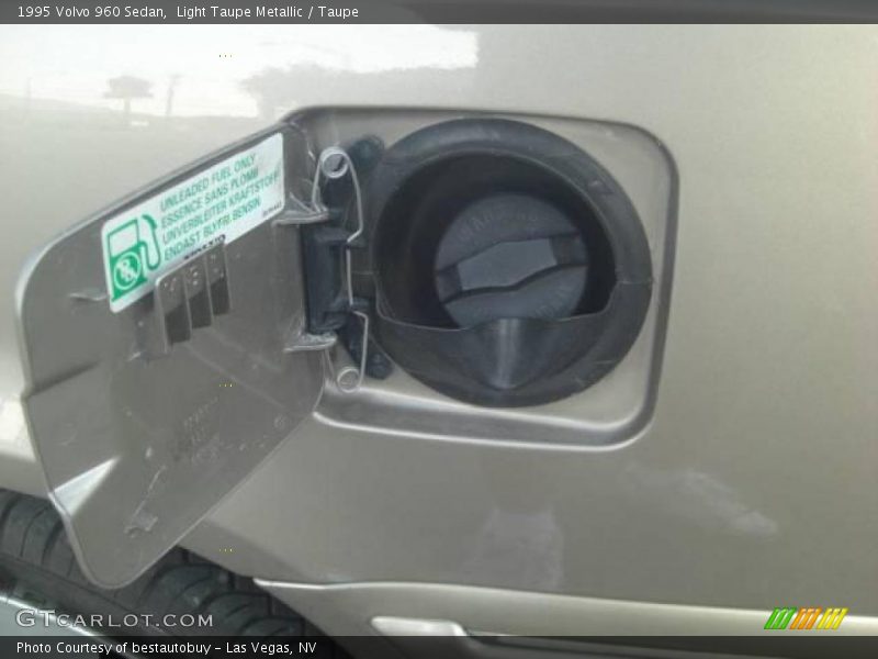 Light Taupe Metallic / Taupe 1995 Volvo 960 Sedan