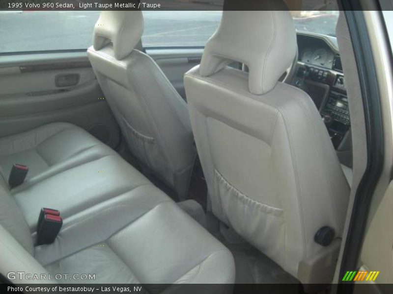 Light Taupe Metallic / Taupe 1995 Volvo 960 Sedan