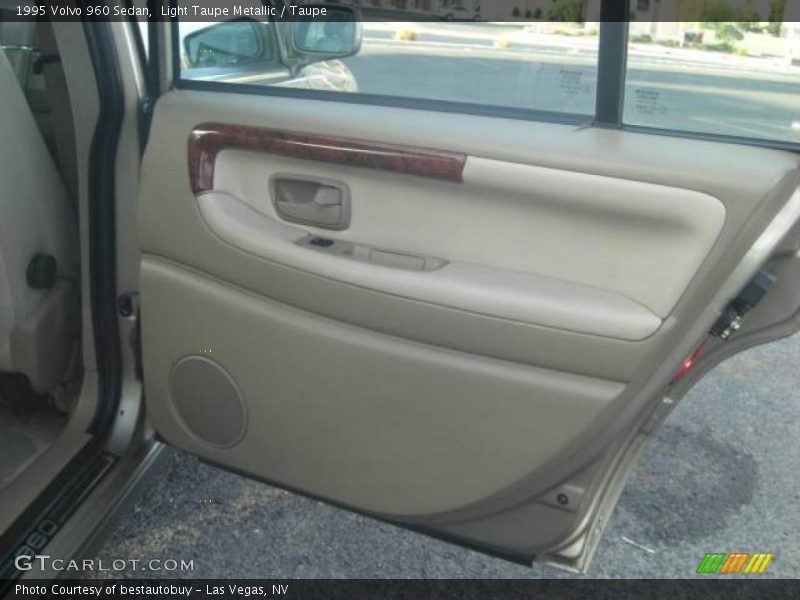 Light Taupe Metallic / Taupe 1995 Volvo 960 Sedan