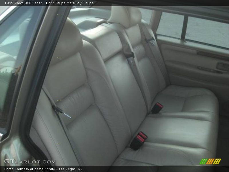 Light Taupe Metallic / Taupe 1995 Volvo 960 Sedan