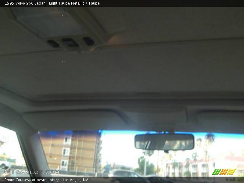 Light Taupe Metallic / Taupe 1995 Volvo 960 Sedan