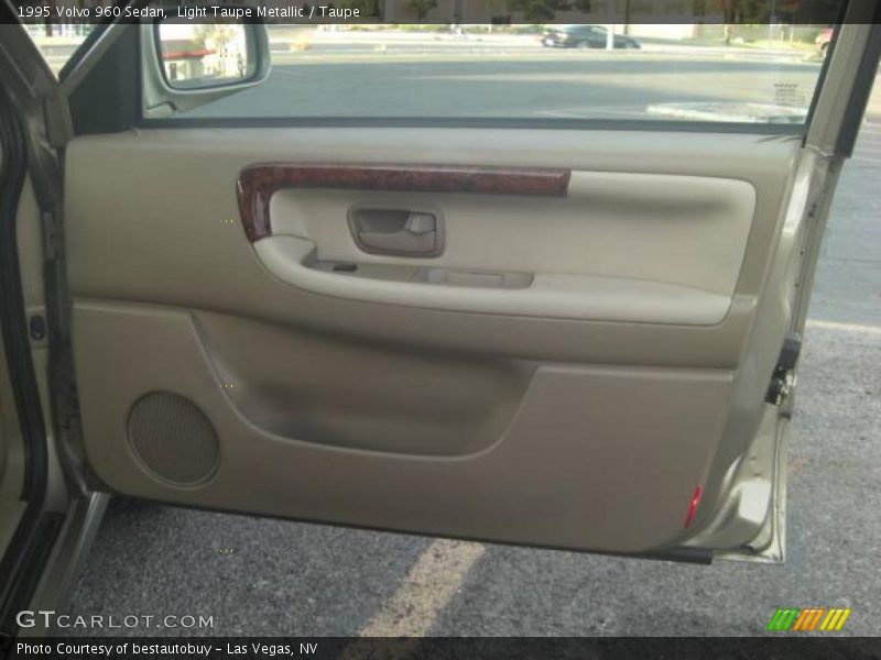Light Taupe Metallic / Taupe 1995 Volvo 960 Sedan
