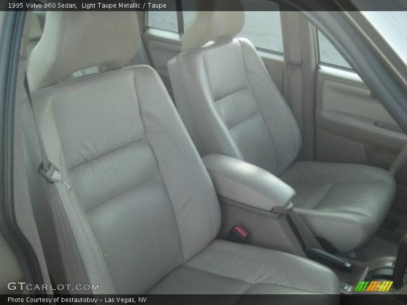 Light Taupe Metallic / Taupe 1995 Volvo 960 Sedan