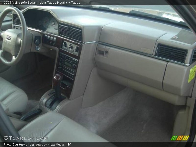 Light Taupe Metallic / Taupe 1995 Volvo 960 Sedan