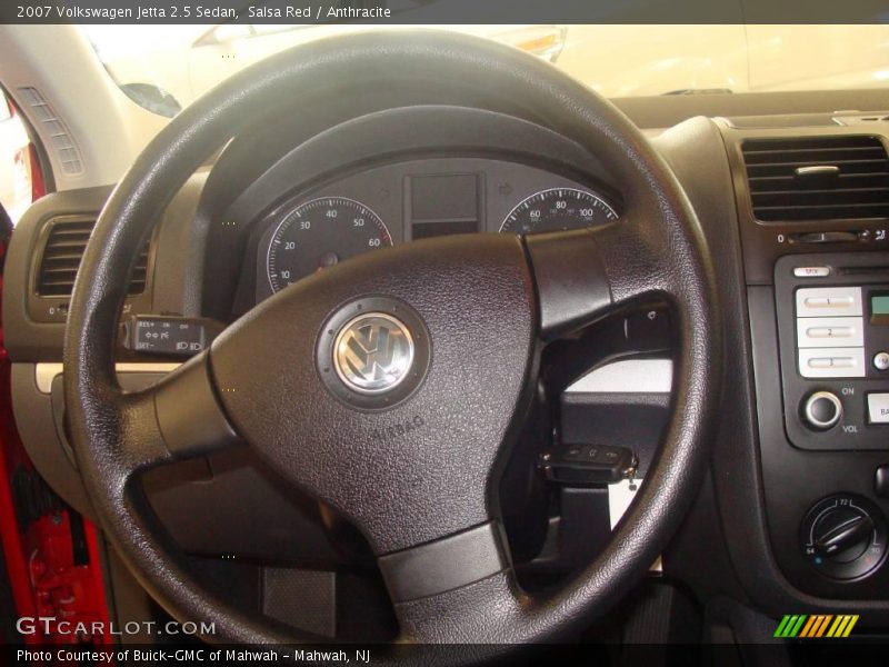 Salsa Red / Anthracite 2007 Volkswagen Jetta 2.5 Sedan