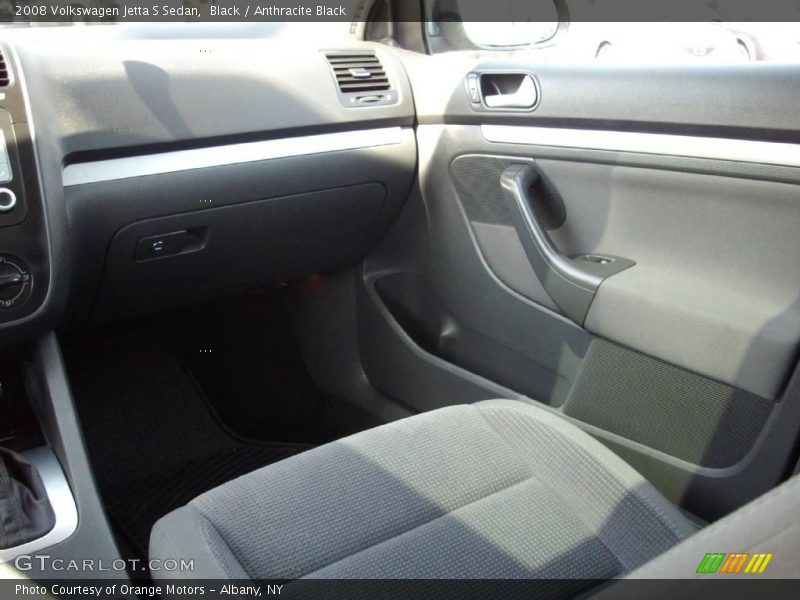 Black / Anthracite Black 2008 Volkswagen Jetta S Sedan