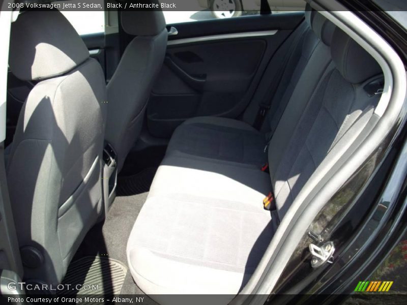 Black / Anthracite Black 2008 Volkswagen Jetta S Sedan