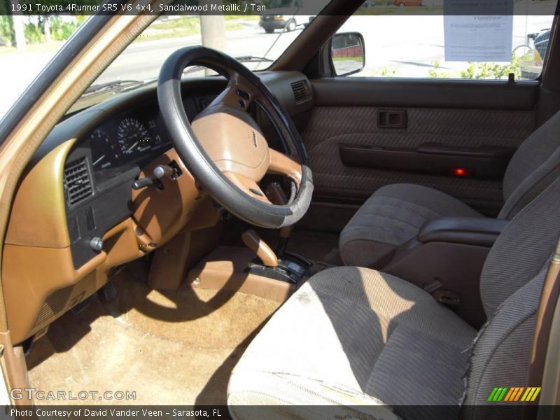 Sandalwood Metallic / Tan 1991 Toyota 4Runner SR5 V6 4x4