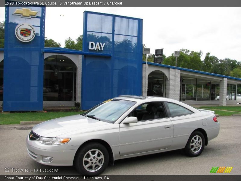 Silver Stream Opalescent / Charcoal 1999 Toyota Solara SE Coupe