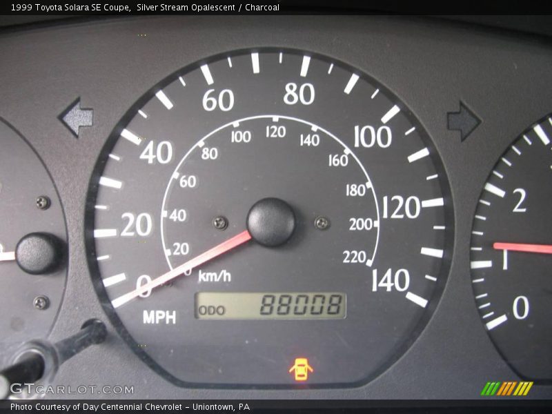 Silver Stream Opalescent / Charcoal 1999 Toyota Solara SE Coupe