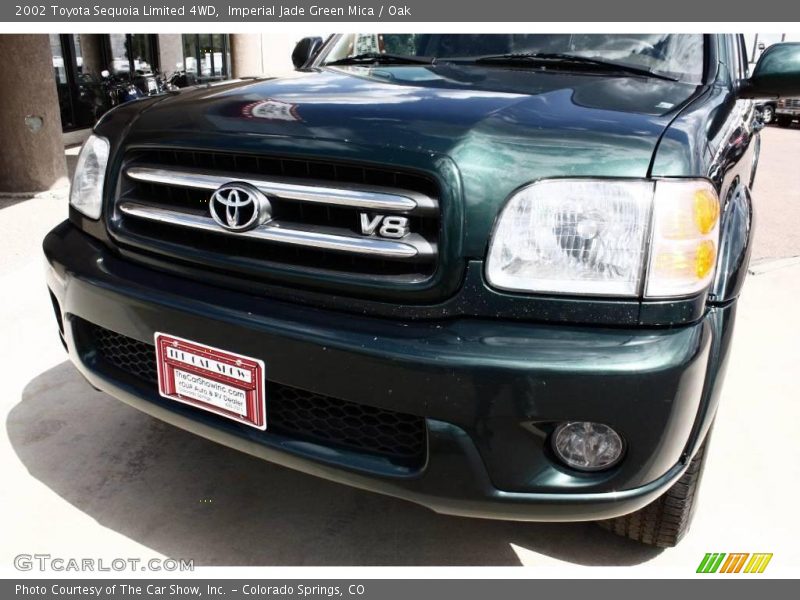Imperial Jade Green Mica / Oak 2002 Toyota Sequoia Limited 4WD
