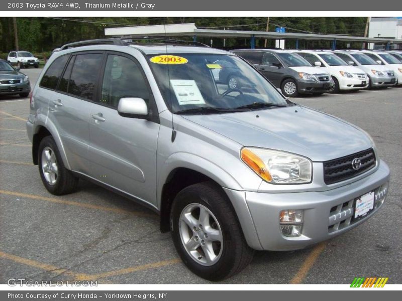 Titanium Metallic / Gray 2003 Toyota RAV4 4WD