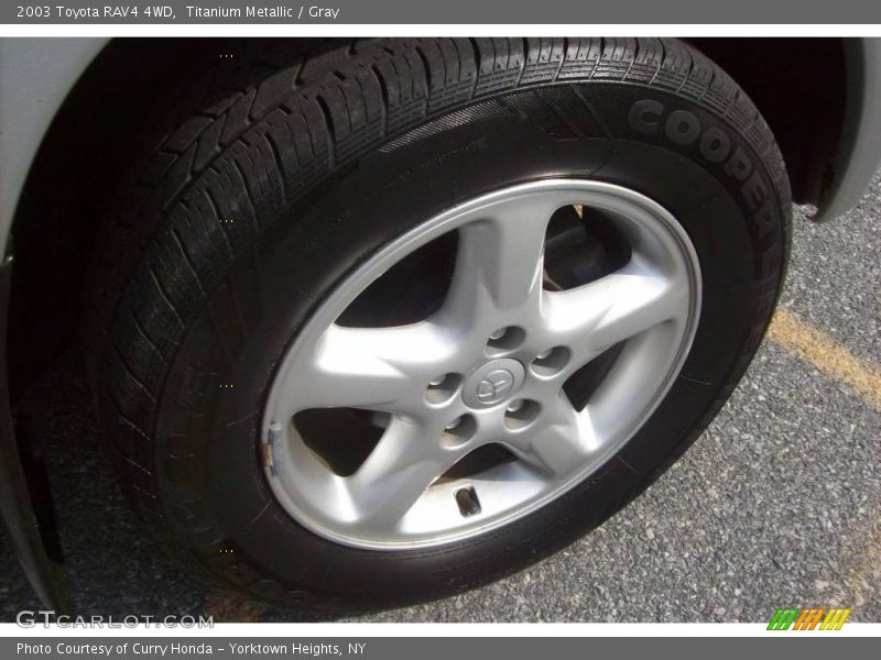 Titanium Metallic / Gray 2003 Toyota RAV4 4WD