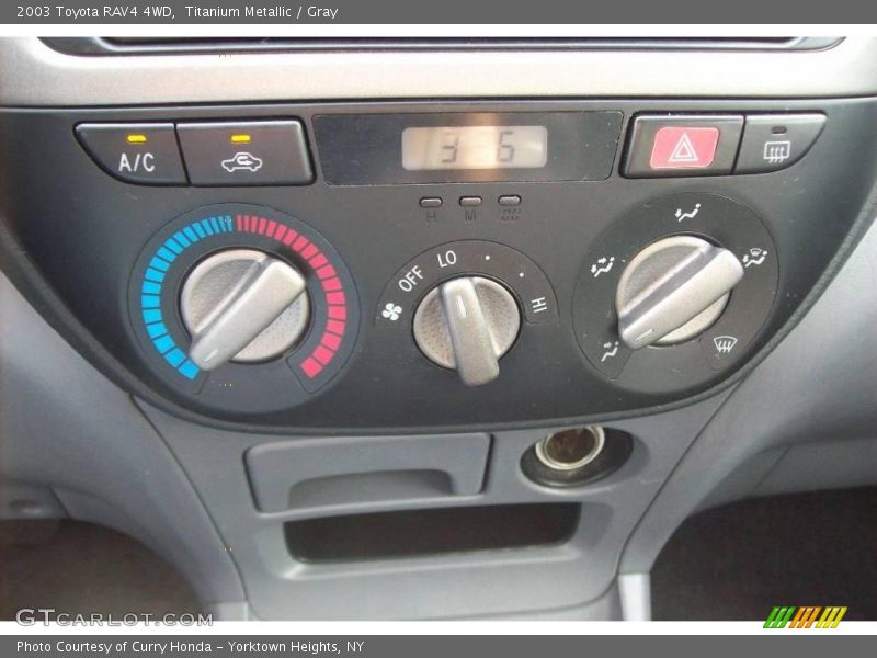 Titanium Metallic / Gray 2003 Toyota RAV4 4WD