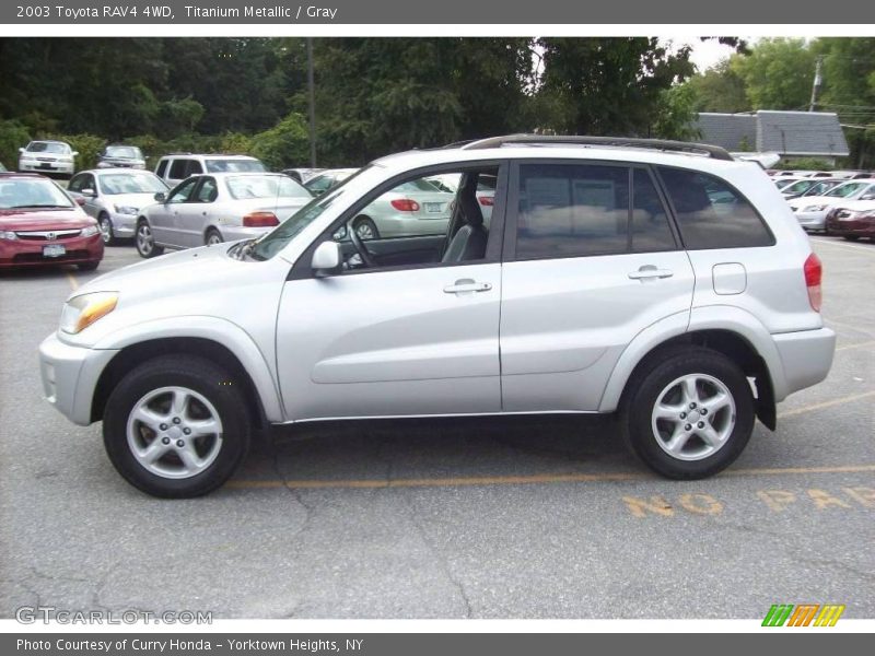 Titanium Metallic / Gray 2003 Toyota RAV4 4WD