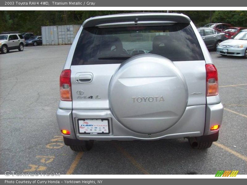 Titanium Metallic / Gray 2003 Toyota RAV4 4WD