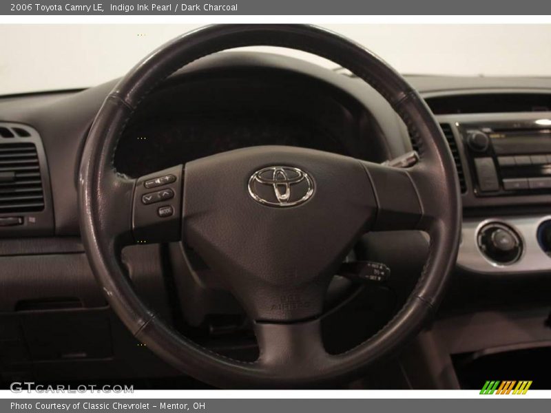 Indigo Ink Pearl / Dark Charcoal 2006 Toyota Camry LE