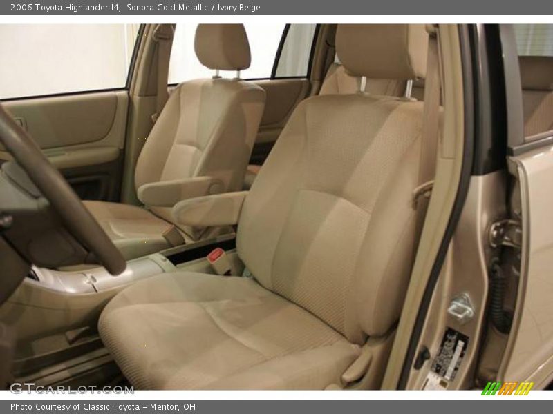 Sonora Gold Metallic / Ivory Beige 2006 Toyota Highlander I4