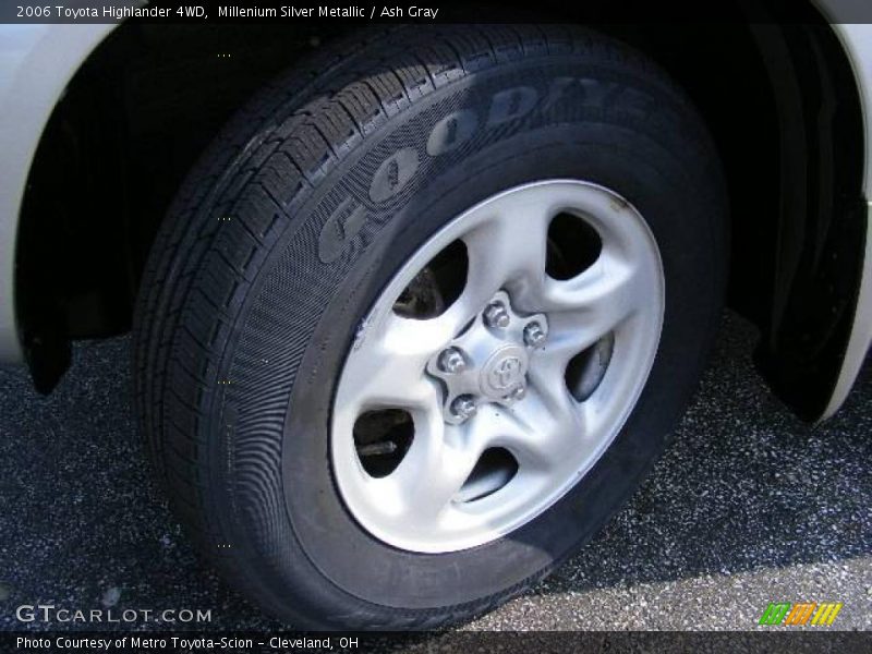 Millenium Silver Metallic / Ash Gray 2006 Toyota Highlander 4WD