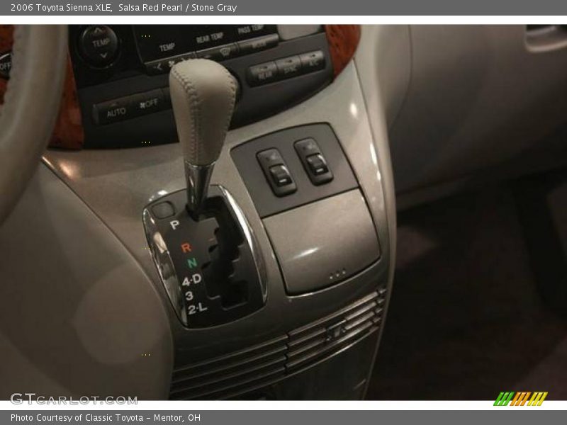 Salsa Red Pearl / Stone Gray 2006 Toyota Sienna XLE