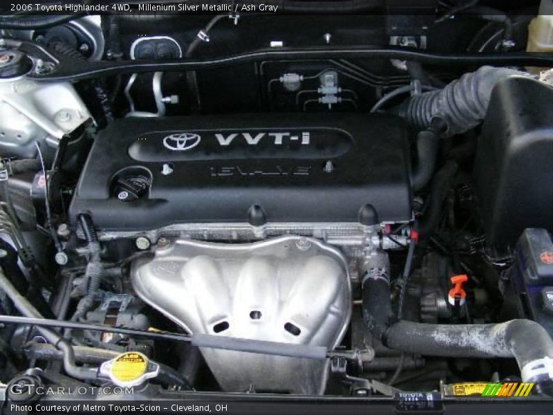 Millenium Silver Metallic / Ash Gray 2006 Toyota Highlander 4WD
