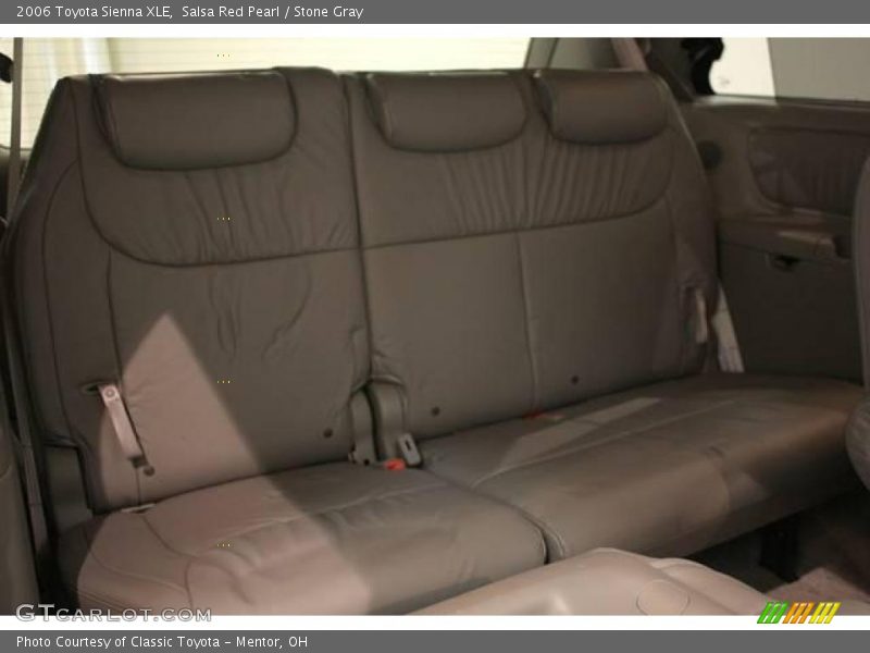 Salsa Red Pearl / Stone Gray 2006 Toyota Sienna XLE