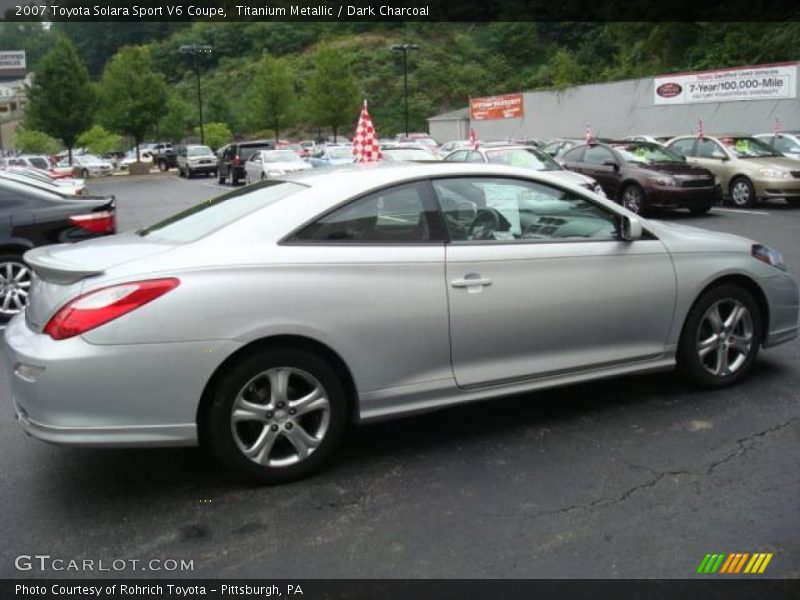 Titanium Metallic / Dark Charcoal 2007 Toyota Solara Sport V6 Coupe