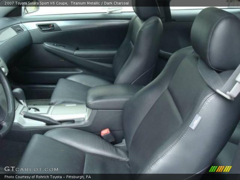 Titanium Metallic / Dark Charcoal 2007 Toyota Solara Sport V6 Coupe