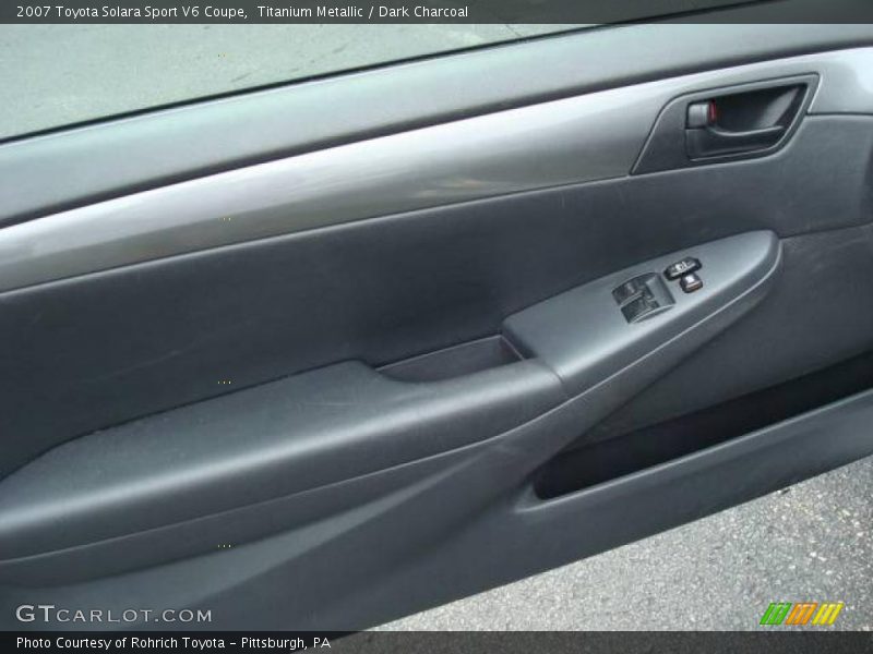 Titanium Metallic / Dark Charcoal 2007 Toyota Solara Sport V6 Coupe