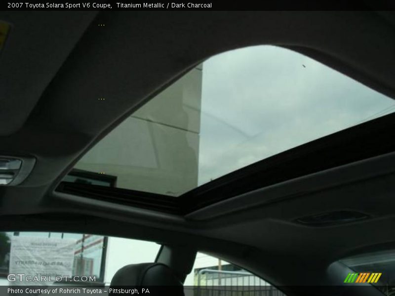 Titanium Metallic / Dark Charcoal 2007 Toyota Solara Sport V6 Coupe