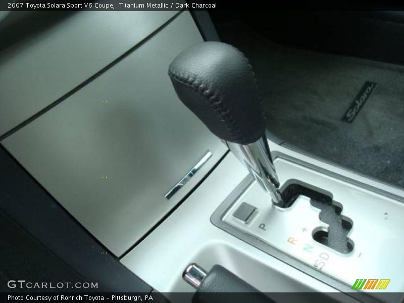 Titanium Metallic / Dark Charcoal 2007 Toyota Solara Sport V6 Coupe