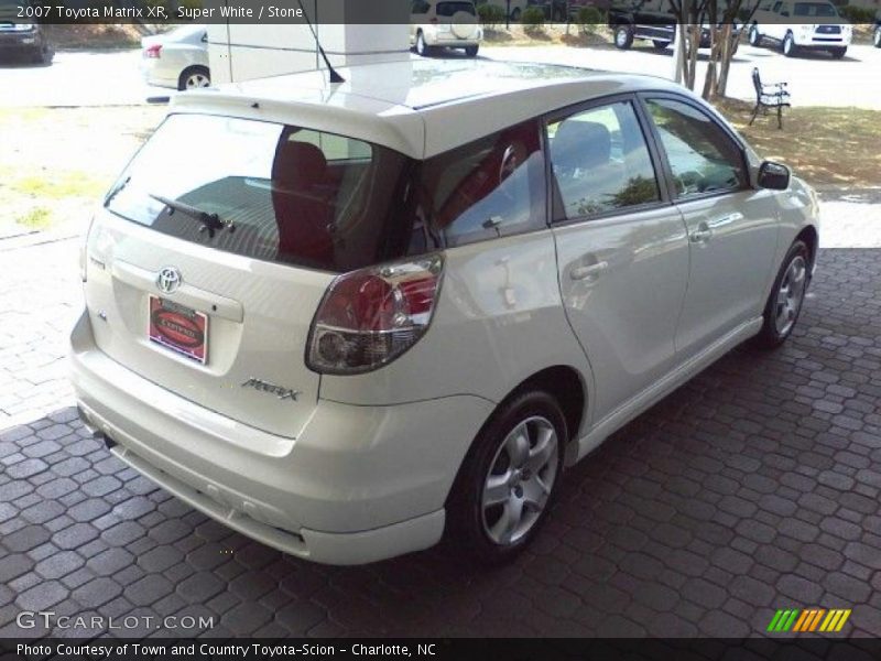 Super White / Stone 2007 Toyota Matrix XR