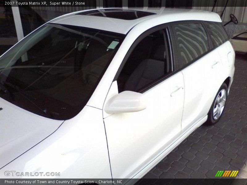 Super White / Stone 2007 Toyota Matrix XR