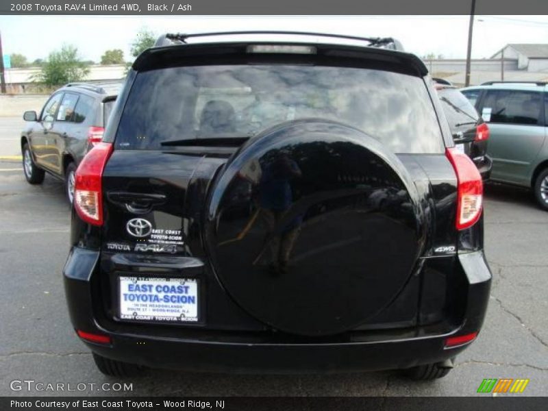 Black / Ash 2008 Toyota RAV4 Limited 4WD